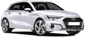 Audi A3 car rental in Tulsa Downtown
