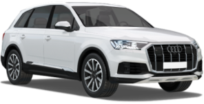 Audi Q7 car rental in Chisinau Downtown