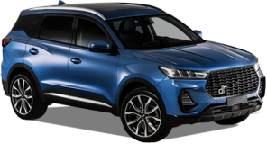 Chery Tiggo 7 car rental in Flores Downtown