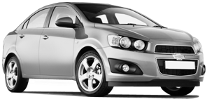Chevrolet Aveo car rental in Samarkand
