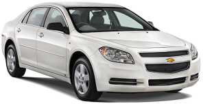 Chevrolet Malibu car rental in Long Beach Downtown