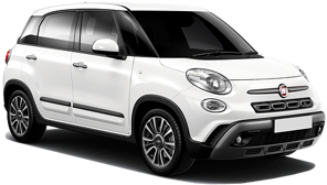 Fiat 500L car rental in Ancona Downtown