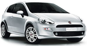 Fiat Punto car rental in Sarande