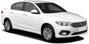 Fiat Tipo Sedan car rental in Tunis