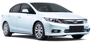 Honda Civic car rental in Vancouver