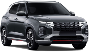 Hyundai Grand Creta car rental in Lima Downtown