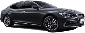 Hyundai Grandeur car rental in Busan Downtown