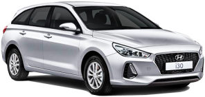 Hyundai i30 STW car rental in Sarande
