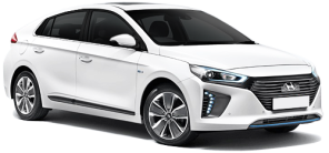 Hyundai Ioniq car rental in Noumea Downtown