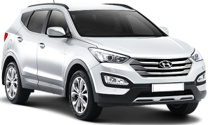 Hyundai Santa Fe car rental in Santa Cruz