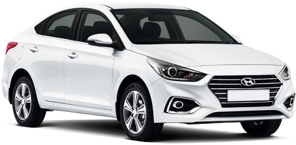 Hyundai Solaris car rental in Azerbaijan