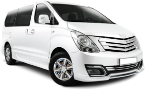 Hyundai Starex car rental in Tobago Downtown