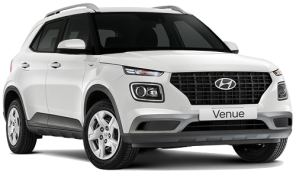 Hyundai Venue car rental in Bellevue Downtown