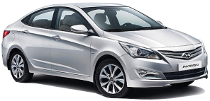 Hyundai Verna car rental in Texas
