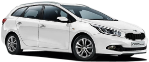 Kia Ceed car rental in Coventry