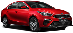 Kia K3 car rental in Azerbaijan