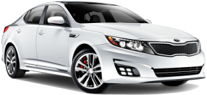 Kia Optima car rental in Coventry