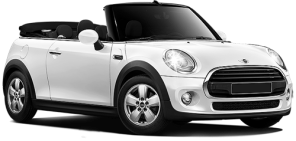 Mini Cooper Cabrio car rental in Saint Barthelemy