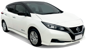Nissan Leaf car rental in Noumea Downtown
