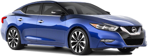 Nissan Maxima car rental in Bellevue Downtown
