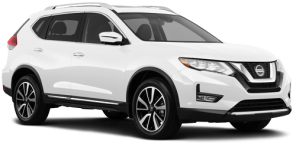 Nissan Rogue car rental in Bellevue Downtown