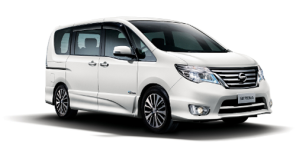 Nissan Serena car rental in Zimbabwe