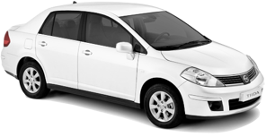 Nissan Tiida 2009 car rental in Doha