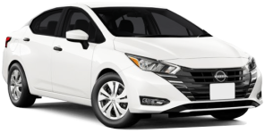 Nissan Versa car rental in Long Beach Downtown