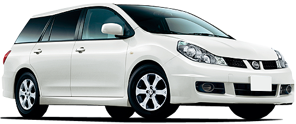 Nissan Wingroad car rental in Nadi Downtown