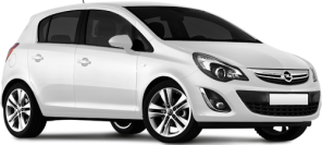 Opel Corsa car rental in Graz