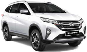 Perodua Aruz car rental in Nadi Downtown