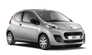 Peugeot 107 car rental in Aqaba Airport (AQJ)