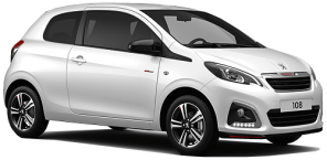Peugeot 108 car rental in Toulon Airport (TLN)