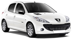 Peugeot 206 car rental in Aqaba Airport (AQJ)