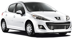 Peugeot 207 car rental in Sarande