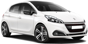 Peugeot 208 car rental in Graz