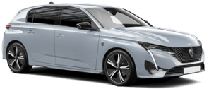 Peugeot 308 car rental in Toulon Airport (TLN)
