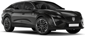 Peugeot 408 car rental in Belgium