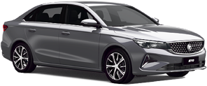 Proton S70 car rental in Kuala Lumpur Downtown