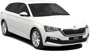 Skoda Scala car rental in Graz