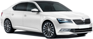 Skoda Superb car rental in Belgium