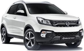 SsangYong Korando car rental in Saint Barthelemy