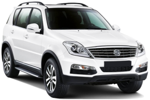 SsangYong Rexton car rental in Saint Barthelemy