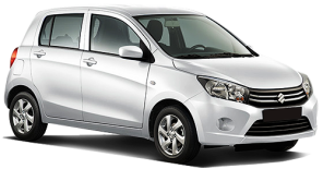 Suzuki Celerio car rental in Flores Downtown