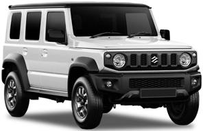 Suzuki Jimny 4door car rental in Saint Lucia