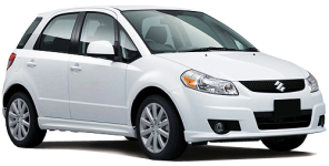 Suzuki SX4 car rental in Saint Lucia