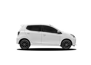 Toyota Agya 1.0 car rental in Lima Downtown