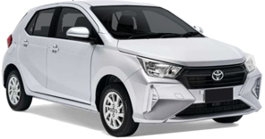 Toyota Agya car rental in Costa Rica