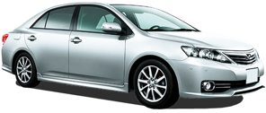 Toyota Allion car rental in Nairobi Downtown