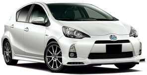Toyota Aqua Hybrid car rental in Napier